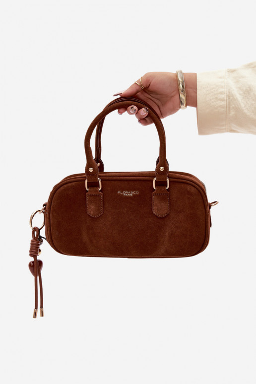 Käekott Typu Pagasiruumi VäheEco Suedeu pruunid värvi Annelle