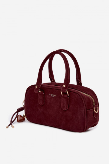 Bordo värvi pagasikott kunstsuede Annelle 2