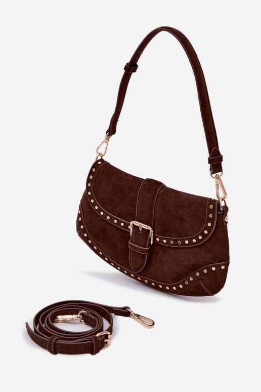 Käekott neetidega Eco Suedeosissea Czekoladosissea Clarielle