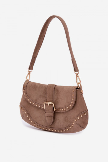 Käekott neetidega Eco Suedeosissea Tumebeež Clarielle 2