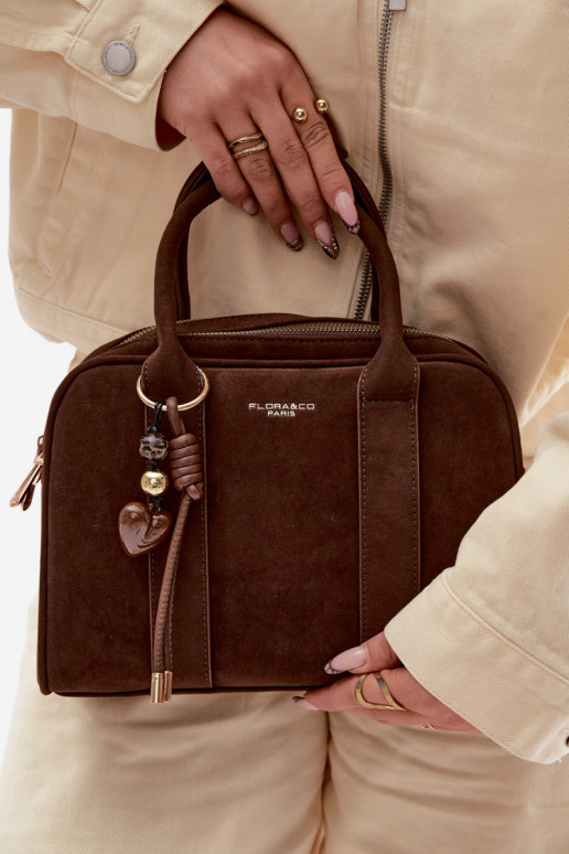 Käekott Typu Pagasiruumi Eco SuedeosisseaBrelokiem Czekoladosissea Sorielle