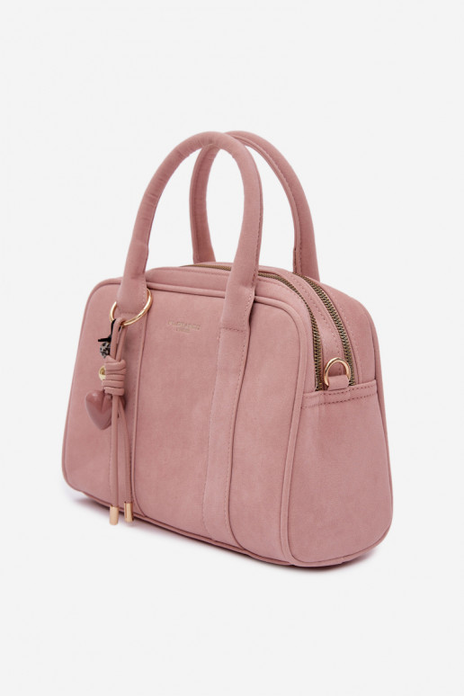 Käekott Typu Pagasiruumi Eco SuedeosisseaBrelokiem Roosa Sorielle