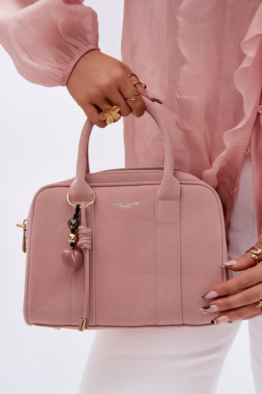 Käekott Typu Pagasiruumi Eco SuedeosisseaBrelokiem Roosa Sorielle