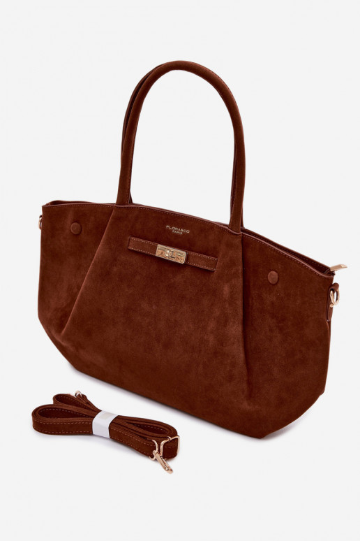 Käekott Typu OstlejaImitacji seemisnakhsedu pruunid värvi Nellia