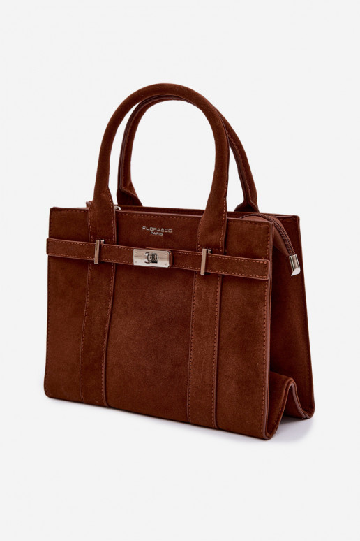 Käekott Typu PagasiruumiImitacji seemisnakhsedu pruunid värvi Noressa