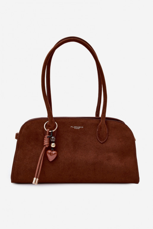 KäekottBrelokiem I neetide ja pandlagami Eco Suedeosissea pruunid värvi Violette