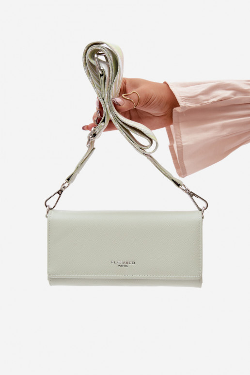 Rahakott Käekott 2in1 rihmadega mündiroheline Suzette