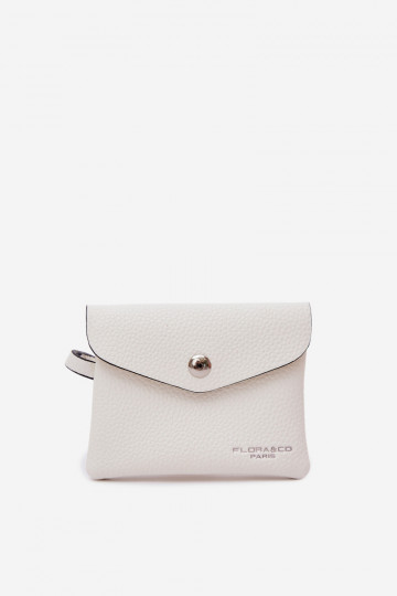 Portmonetka Pealiste omad eko-nahast Ecru Calienne