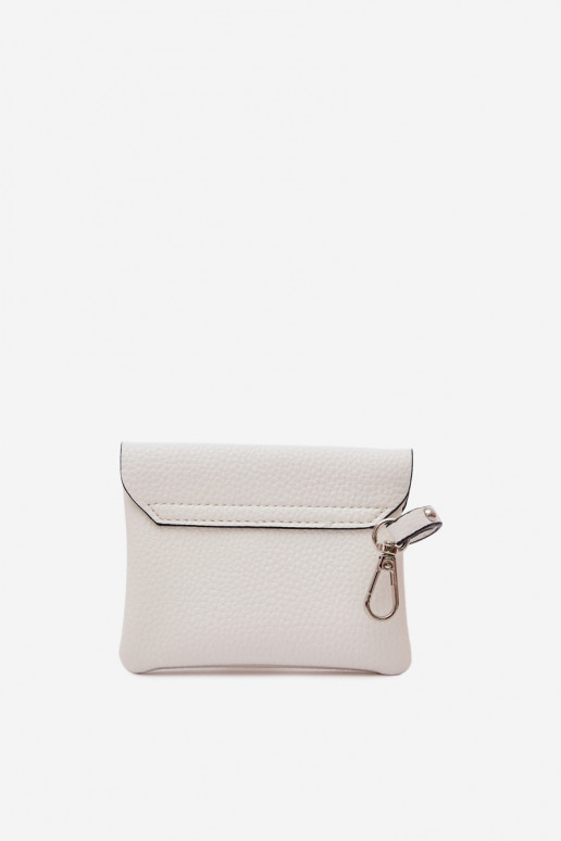 Portmonetka Pealiste omad eko-nahast Ecru Calienne