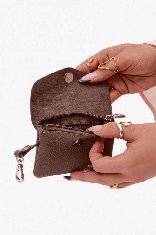 Portmonetka Pealiste omad eko-nahast Tumebeež Calienne