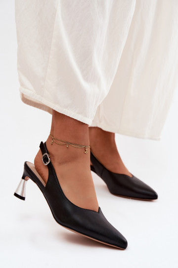 Pealistesandaalid Pealiste omad kõrge jämeda kontsaga Vinceza 66922 msuud