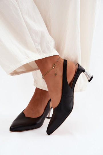 Pealistesandaalid Pealiste omad kõrge jämeda kontsaga Vinceza 66922 msuud 2