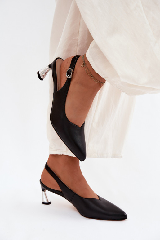 Pealistesandaalid Pealiste omad kõrge jämeda kontsaga Vinceza 66922 msuud