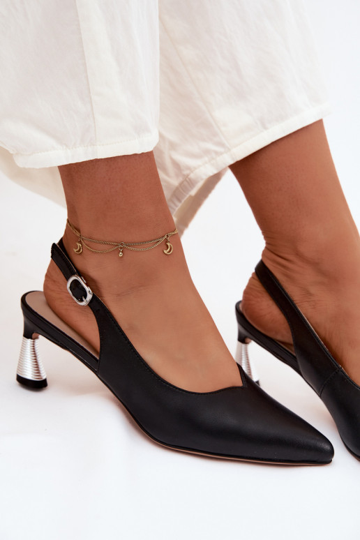 Pealistesandaalid Pealiste omad kõrge jämeda kontsaga Vinceza 66922 msuud