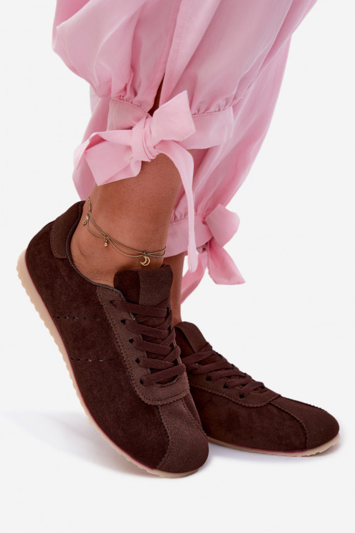Sneakers tüüpi jalanõud Pealiste omadEco Suedeu Sellel ondal Czekoladosissee Melvelin