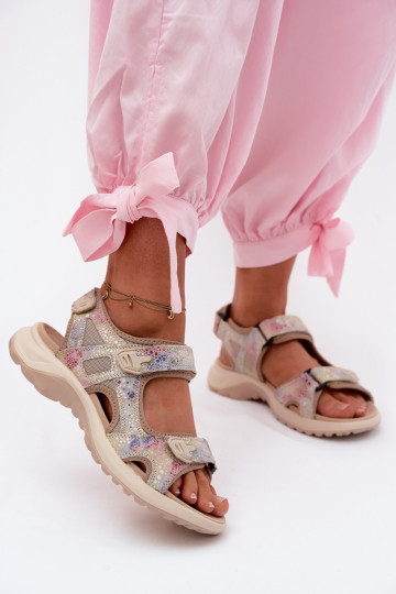 Pealhk Mustriline Pealistesandaalid IN Sportosisseym Stylu Mitmevärvilised Morenia 2