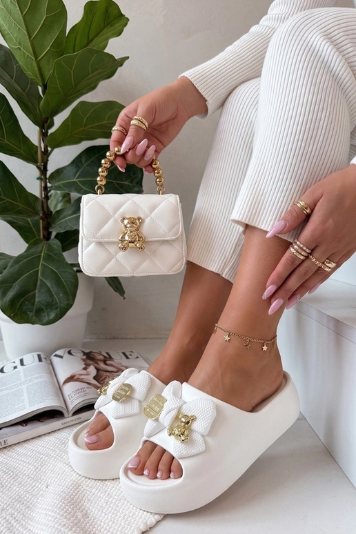 Valged platvormi sussid riba Imogen