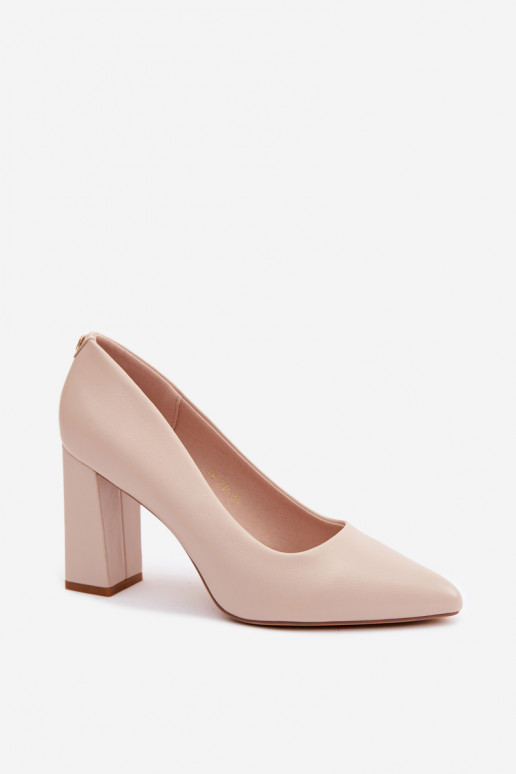 Käised kunstnahast kontsakingad Sergio Leone PB216 elevandiluust värvi