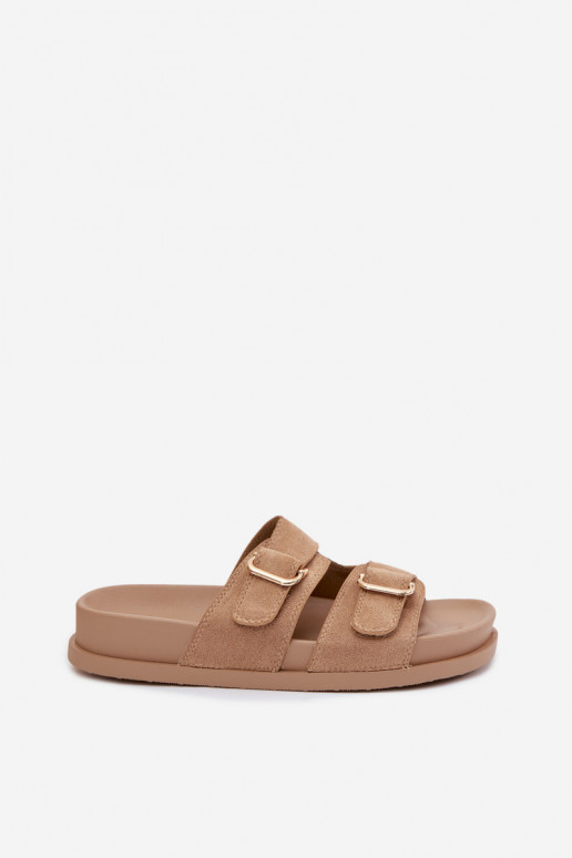 naiste plätud Ze Kuldset värvimi neetide ja pandlagami beeži värvi Pelorin