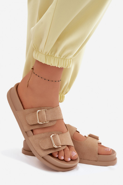 naiste plätud Ze Kuldset värvimi neetide ja pandlagami beeži värvi Pelorin