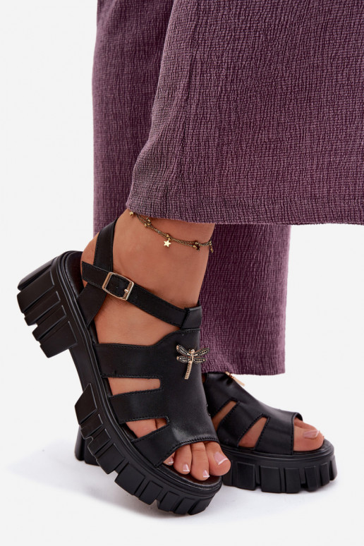 Pealistesandaalid Pealiste omad platvormigaINażką Vinceza 79627 msuud