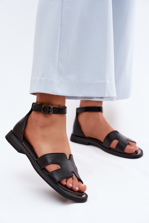 PealistesandaalidPealturalnej Skóry laiade nööridega Vinceza 62305 msuud