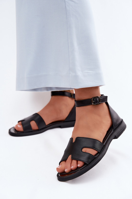 PealistesandaalidPealturalnej Skóry laiade nööridega Vinceza 62305 msuud