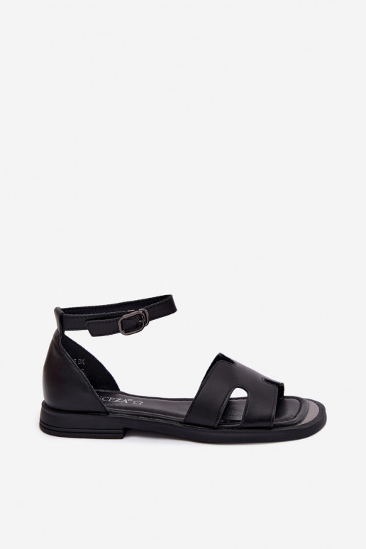 PealistesandaalidPealturalnej Skóry laiade nööridega Vinceza 62305 msuud