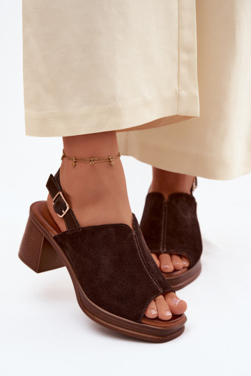 Pealhk Elegantsed kõrged kontsad Postita Vinceza 39995 Czekoladosissee