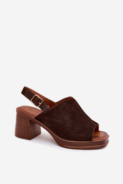 Pealhk Elegantsed kõrged kontsad Postita Vinceza 39995 Czekoladosissee