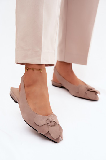 sandaalid Pealhk seemisnakhsed laiade nööridega Koos Ornate Lill Vinceza 66951 beeži värvi