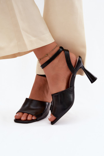 Pealistesandaalid kõrge jämeda kontsaga Vinceza 62297 msuud