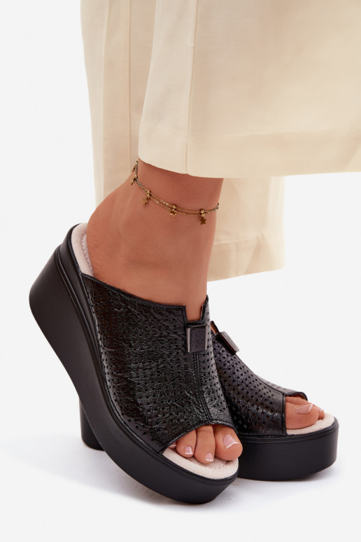 naiste plätudPealturalnej Skóry platvormiga Vinceza 95392 msuud