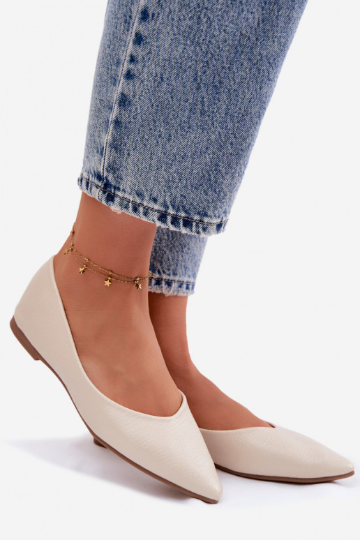 Nelisa liivavärvi kunstnahast tantsutossud