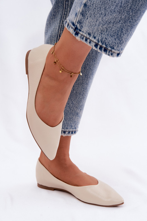 Nelisa liivavärvi kunstnahast tantsutossud