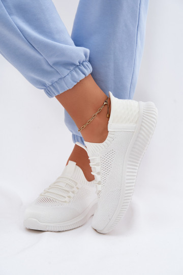 Riidest Slip-on spordijalatsid Pealiste omad valget värvi Olive 2