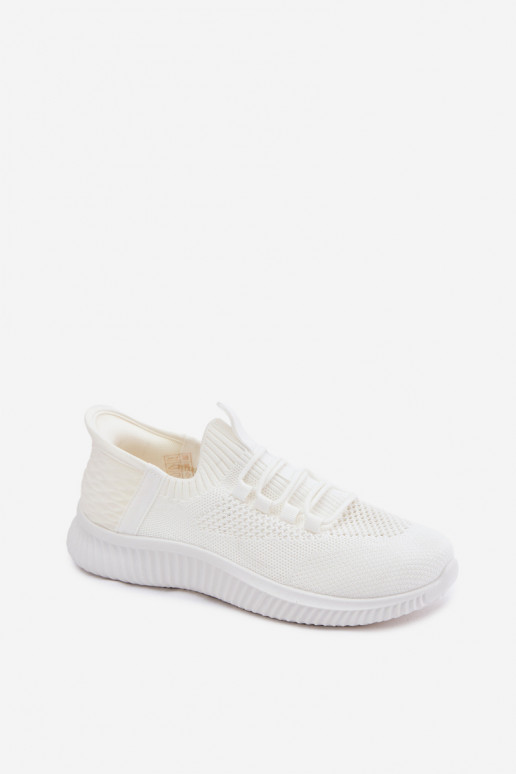 Riidest Slip-on spordijalatsid Pealiste omad valget värvi Olive