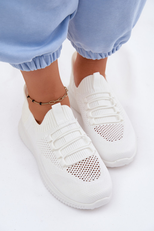 Riidest Slip-on spordijalatsid Pealiste omad valget värvi Olive