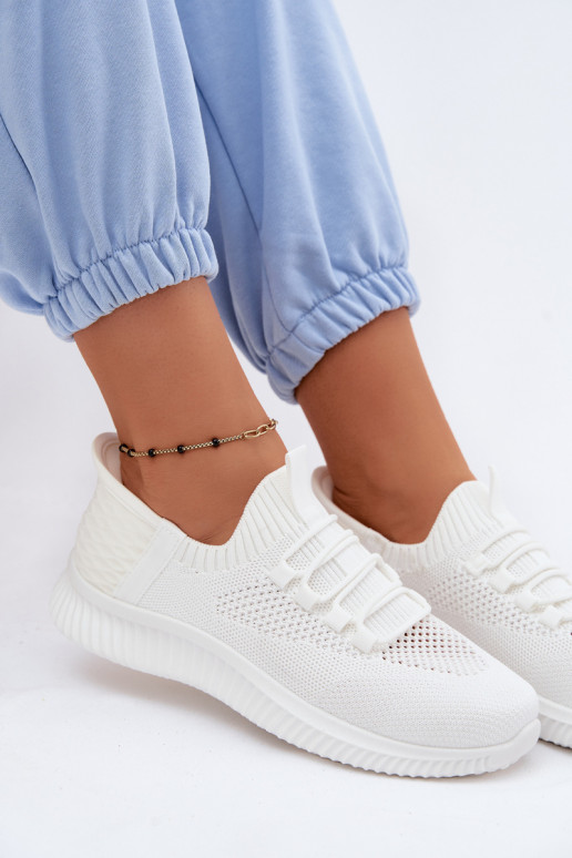 Riidest Slip-on spordijalatsid Pealiste omad valget värvi Olive