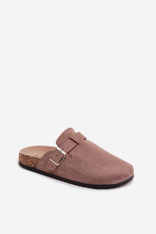 Plätud Puukingad Pealiste omad neetide ja pandlaga beeži värvi Lacey