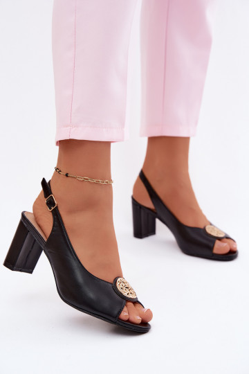 Pealistesandaalid Ze Kuldset värvim Detalem msuud Lotus