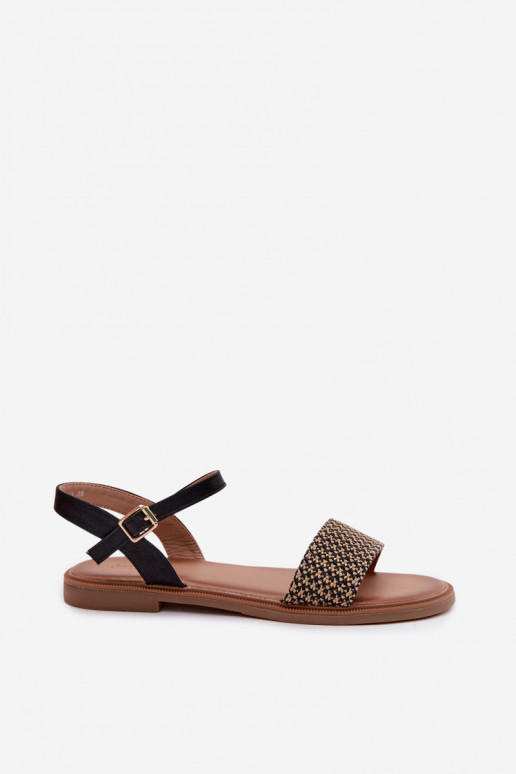 Pealistesandaalid laiade nööridega msuud Lumina