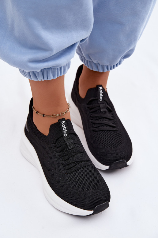 Riidest spordijalatsid Sneakers tüüpi jalanõud Pealiste omad Slip-on Kobbo 102425 msuud