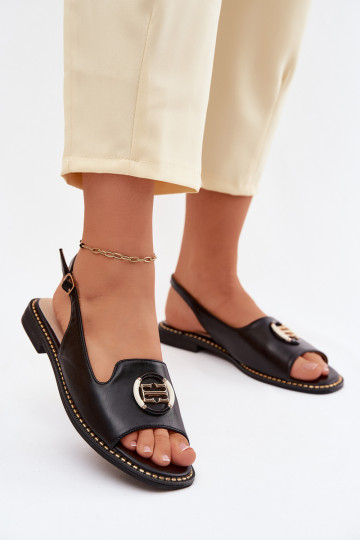 Pealistesandaalid laiade nööridega kaunistustega S.Barski KV61-6037 msuud