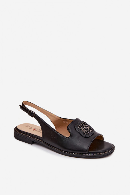 Pealistesandaalid laiade nööridega kaunistustega S.Barski KV61-6016 msuud