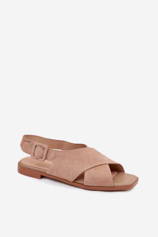 Südamikuga sandaalid D&A JC61-1001 liivakar
