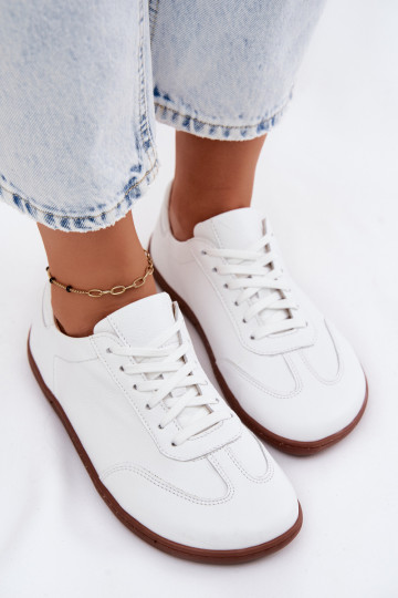 Pealhk naiste saapad Barefoot Zazoo N1243 valget värvi