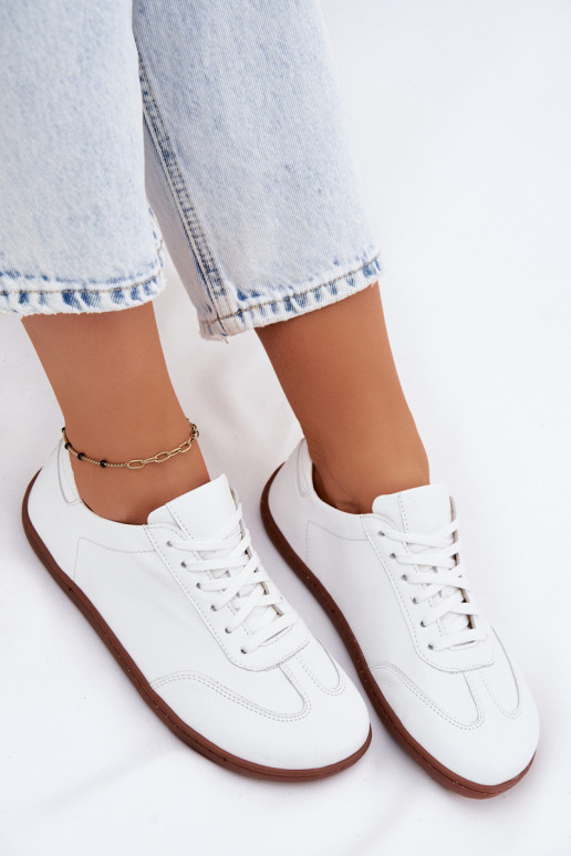 Pealhk naiste saapad Barefoot Zazoo N1243 valget värvi