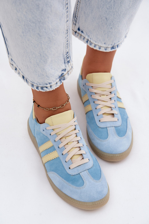 Zazoo N1068 seemisnakhsed Sellel ondal Sneakers tüüpi jalanõud Pealiste omad helesinist värvi