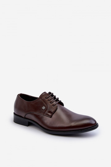 Meeste elegantse stiili kingad pruunid Jenavee